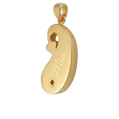 Love Wave Cremation Pendant II