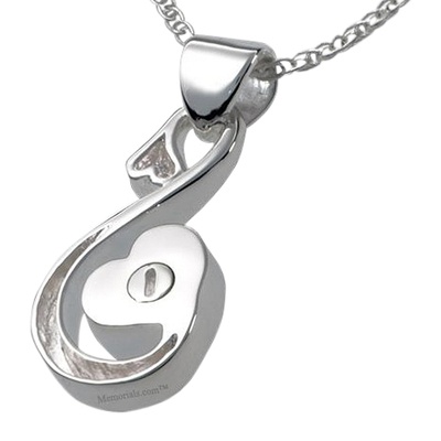 Loving Hearts Cremation Pendant