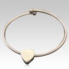 Loyal Heart Ash Cremation Bracelet