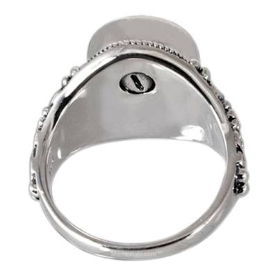 Lunette Cremation Ring