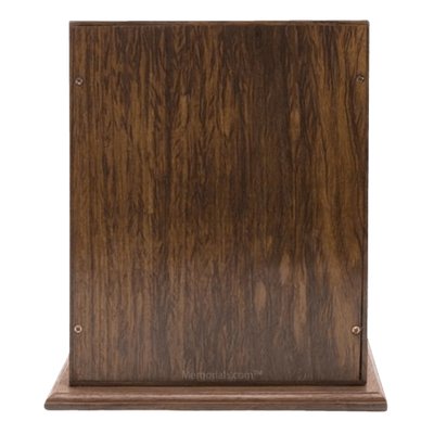 Luxurious Wood Cremation Urn