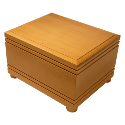 Estate Pet Oak Cremation Urn