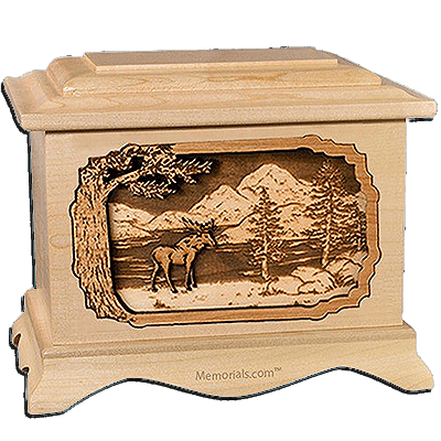 Moose Cremation Urns For Two