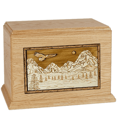 Mount Splendor Maple Cremation Urn For Two
