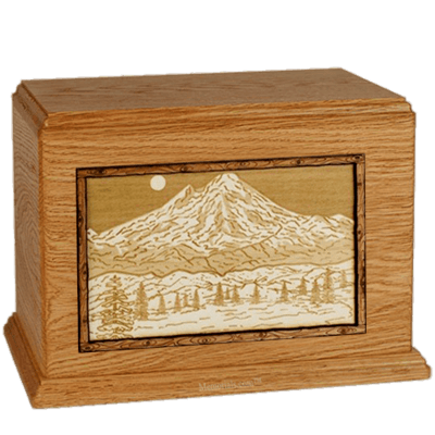 Mt Baker Mahogany Companion Urn