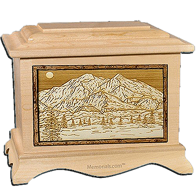 Mt Mckinley Maple Cremation Urn For Two
