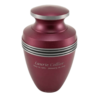 Magenta Cremation Urn