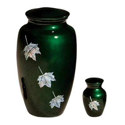 Maple Leaves Cremation Urns