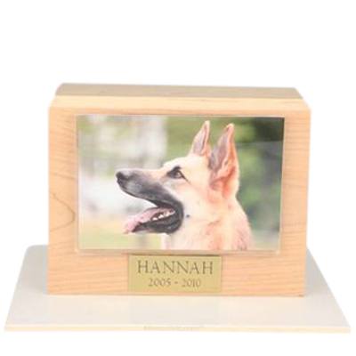 Maple Picture Small Pet Cremation Urn