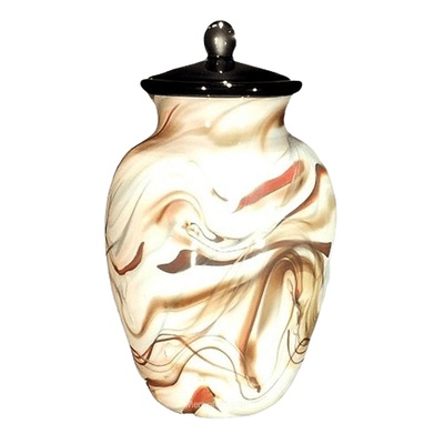 Marble Glass Cremation Urn