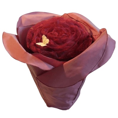 Mauve Rose Cremation Urn