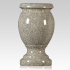 Medium Gray Granite Vase
