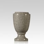 Medium Gray Victorian Granite Vase
