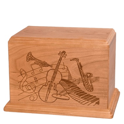 Melody Companion Cherry Wood Urn