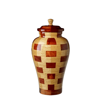 Memphis Medium Wood Urn