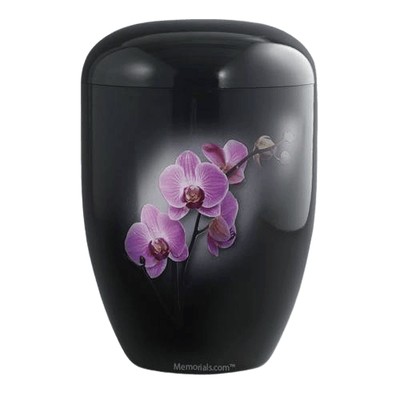 Midnight Orchid Biodegradable Urn