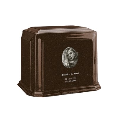 Millennium Chocolate Medium Marble Urn