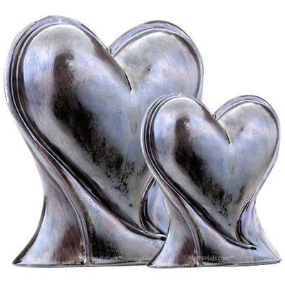 Modern Heart Ceramic Pet Urn