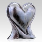 Modern Heart Ceramic Pet Urns