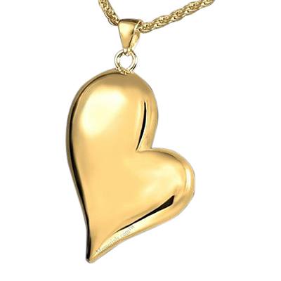 Mod Heart Cremation Pendant II