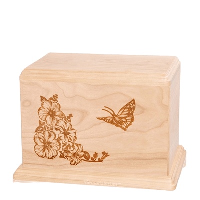 Monarch Individual Maple Wood Urn