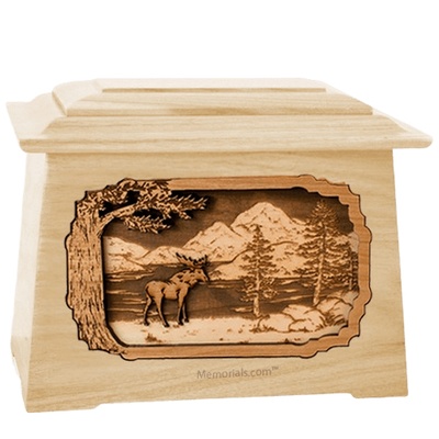 Moose Maple Aristocrat Cremation Urn