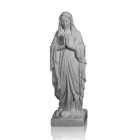 Mother of Lourdes Small Marble Statue