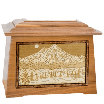 Mt Baker Oak Aristocrat Cremation Urn