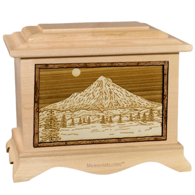 Mt Hood Maple Cremation Urn