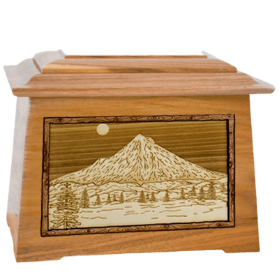 Mt Hood Oak Aristocrat Cremation Urn