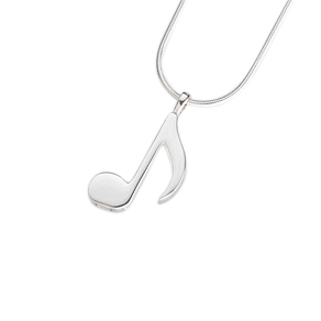 Music Note Cremation Pendant III