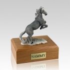 Mustang Gray X Large Horse Cremation Urn