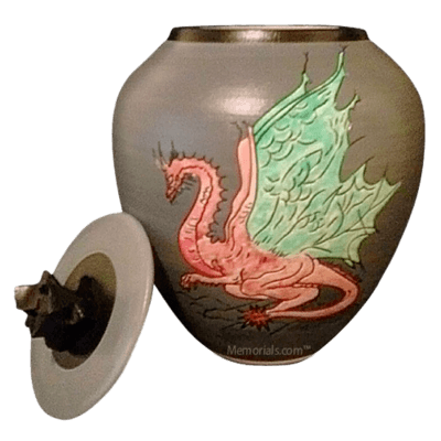 Mystic Dragon Cremation Urn