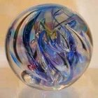 Mystical Ash Glass Weight