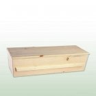 Natural Medium Biodegradable Pet Casket