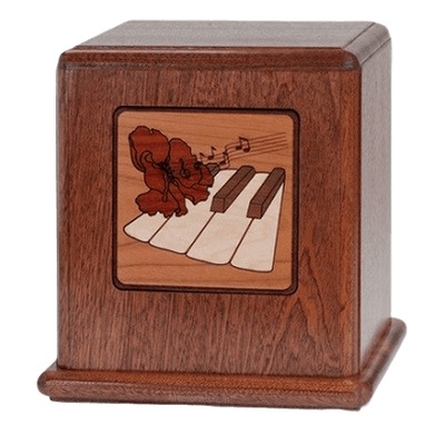 Natures Music Wood Cremation Urn
