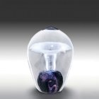 Nebula Geyser Small Glass Cremation Keepsake