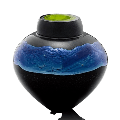 Neptune Glass Cremation Urn