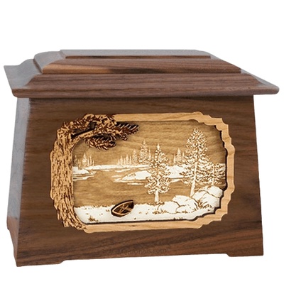 New Lake Walnut Aristocrat Cremation Urn