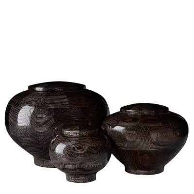 Noir Wood Cremation Urns