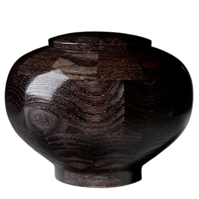 Noir Wood Urn