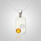 November Pet Memorial Pendant