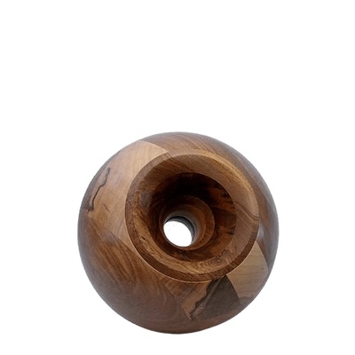 Nut Orb Small Wood Urn