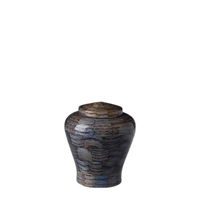 Oceanic Keepsake Wood Urn