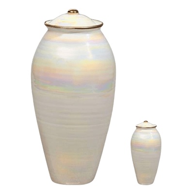 Opal Ceramic Cremation Urns