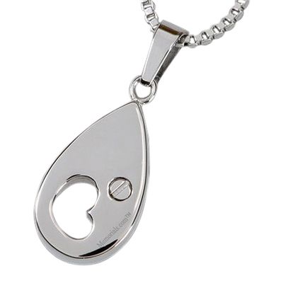 Open Heart Cremation Pendant