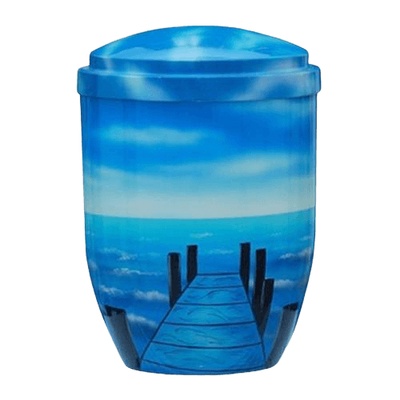 Open Sea Metal Cremation Urn