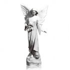 Open Wing Angel Marble Statues