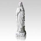 Our Lady of Lourdes Granite Statue VI