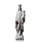 Our Lady of Mount Carmel Small Marble Statue